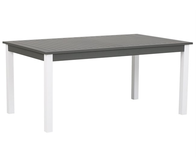 Beliani Conjunto de comedor PANCOLE Gris