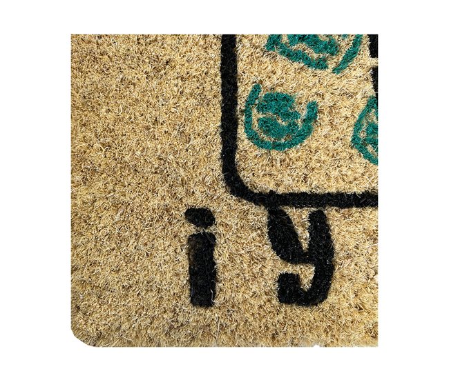 Acomoda Textil – Felpudo de Coco Natural Ecológico Animado. Marron Claro