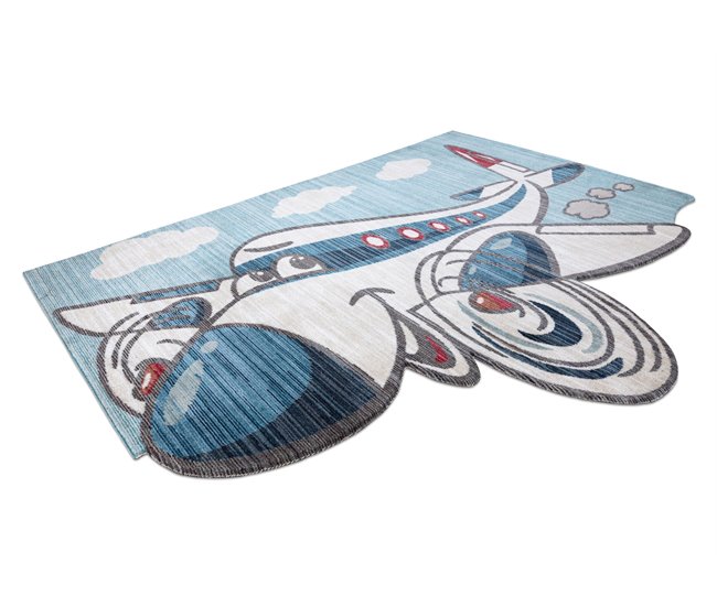 Alfombra infl TOYS 75320 Plano para niños moderno Azul