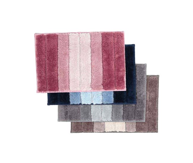 Acomoda Textil – Alfombra de Baño Suave y Absorbente para Ducha. 40x60 Azul