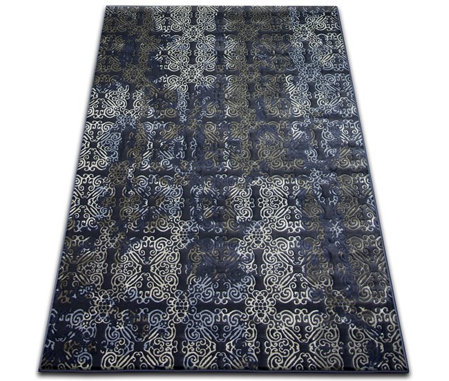 Alfombra DROP JASMINE 453 133x190 Azul Marino