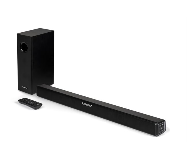 Barra de sonido con subwoofer 300W Thomson SB350BTS Negro