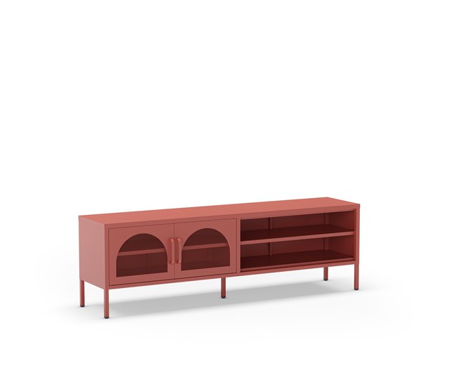 Mueble tv DIORA 160cm Terracota