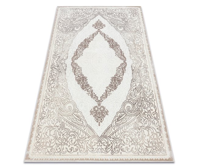 Alfombra CORE 8111 Ornamento Vintage 160x220 Marfil