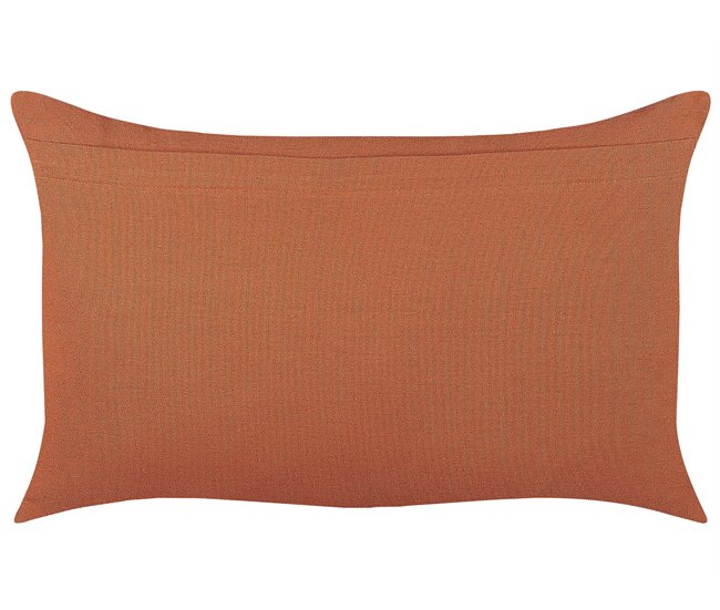 Beliani Cojín decorativo ORLAYA Naranja