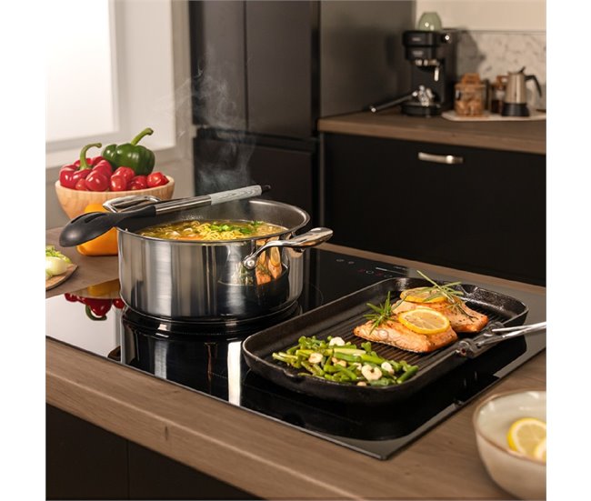 Cecotec Placa de inducción Bolero Squad I 3001 Flex Negro