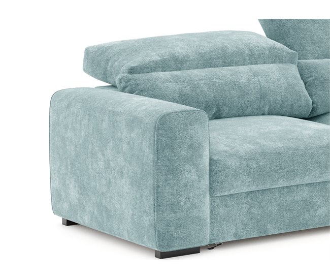 Sofá LANDON convertible en cama Verde