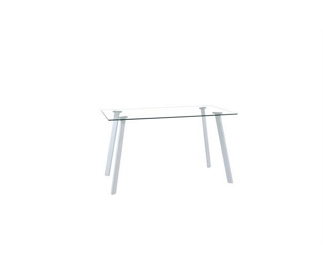 Conjunto de salón AMINA 1 mesa y 4 sillas Beige