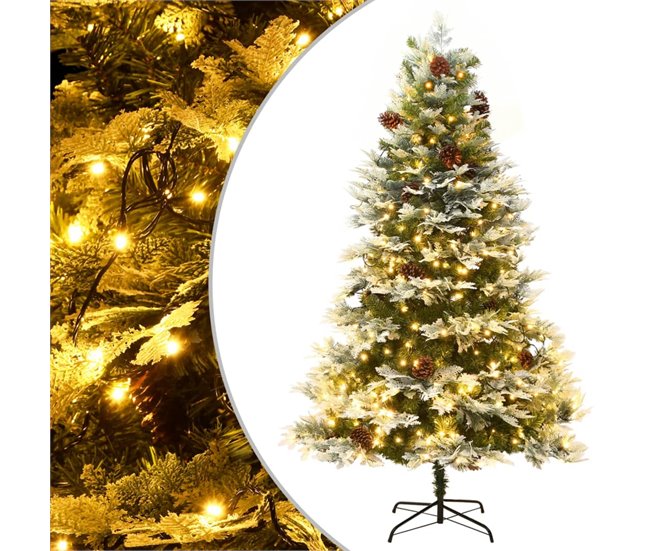 Árbol Navidad - Árbol navideño Blanco/ Verde