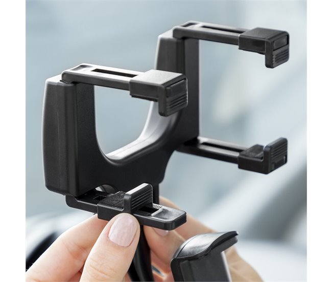 Soporte de Smartphone para Espejo Retrovisor Negro
