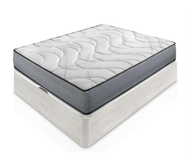 Pack colchón con canapé 150x190cm glaciar XTRA H9 SOMNALIS Glaciar