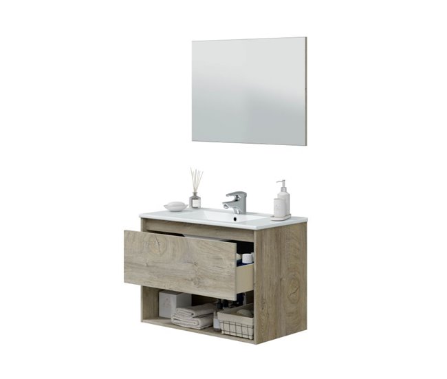 Mueble baño Cotton 80 Madera