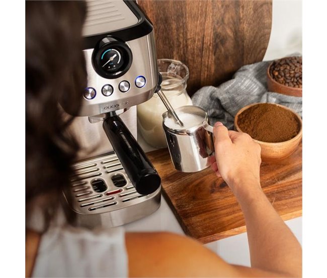 Cecotec Cafetera express Power Espresso 20 Steel Pro Inox