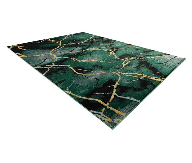 Alfombra EMERALD exclusivo 1018 glamour 80x150 Verde