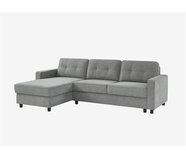 Chaise longue CIAN reversible 3 plazas gris Gris