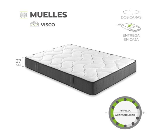 Colchón Spring Visco Premium 