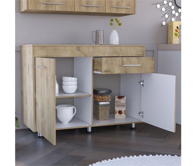 Mueble Inferior de Cocina Orion, con cajón Multicolor