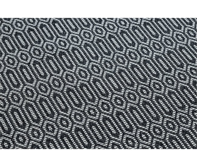 Alfombra CASA ECO sisal BOHO Ojetes 22075 153x220 Gris