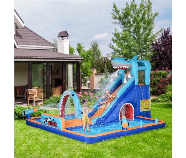 Castillo Hinchable Infantil Tela Oxford Multicolor