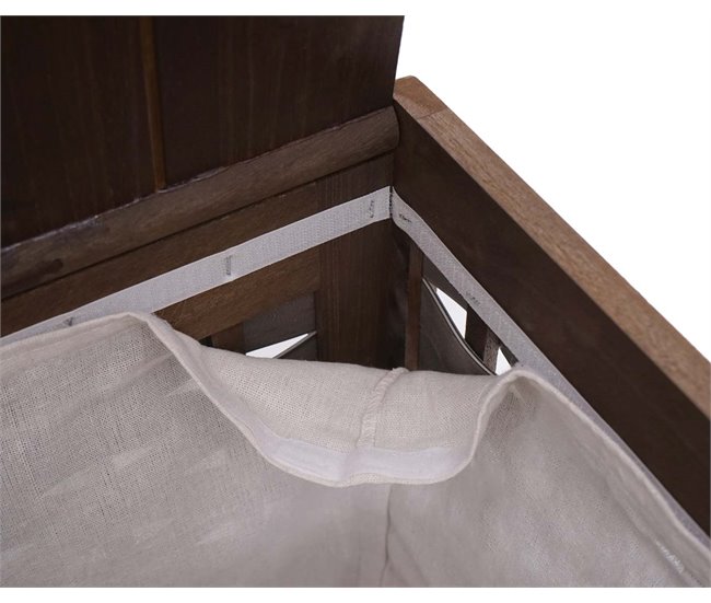 Cesto para la ropa sucia bolsa para la colada Marron Claro