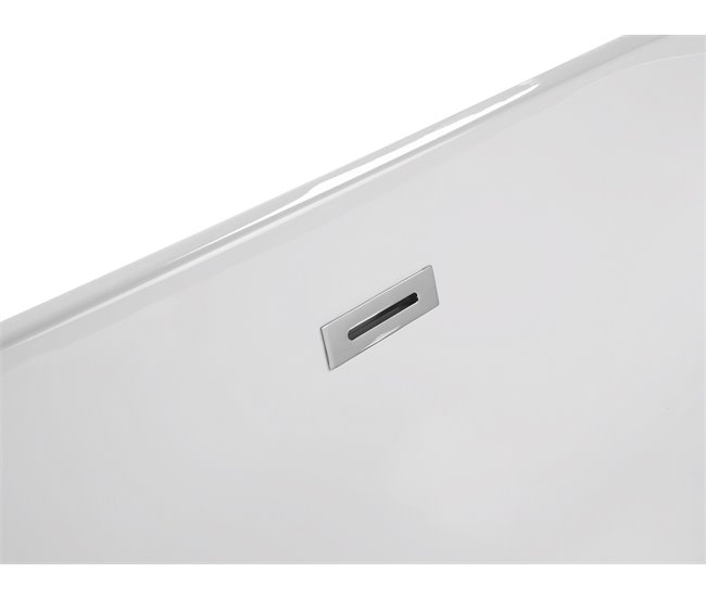 Beliani Bañera independiente NEVIS 80x170 Blanco