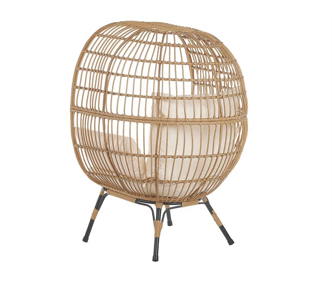Beliani Sillón VEROLI Natural
