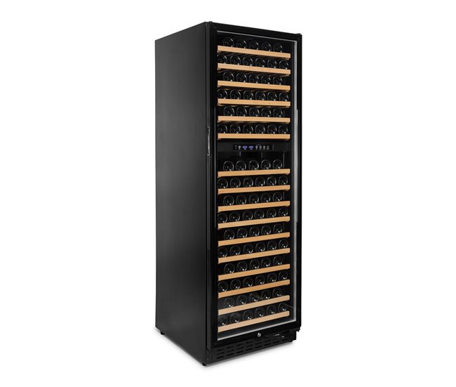 Vinoteca 166 botellas Vinobox 168 GC 2T I Libre o encastrable Dos zonas de temperatura Inox