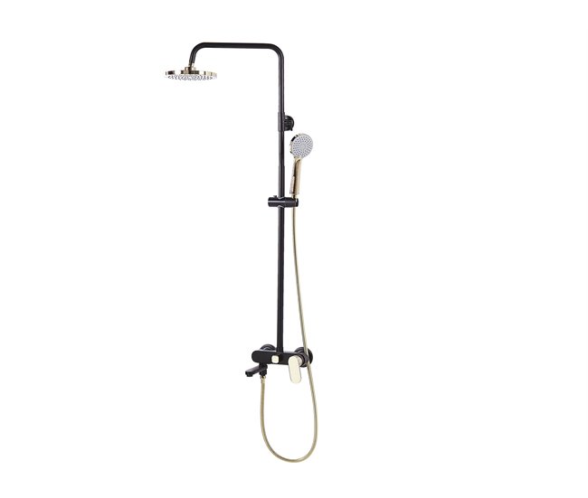 Columna de ducha GURARA 23x36 Negro/ Crema