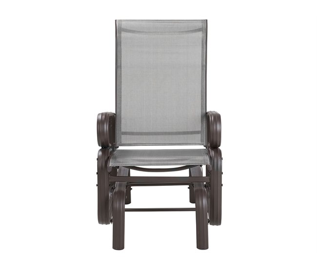 Beliani Sillón BORGIO Marron