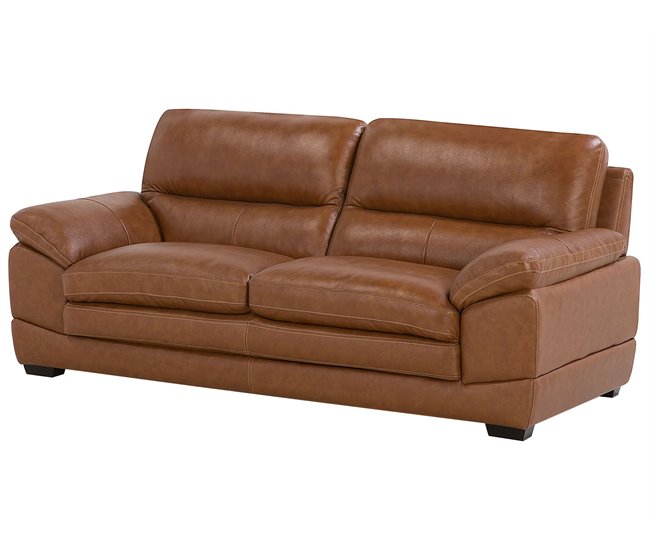 Beliani Conjunto de sofás HORTEN Dorado