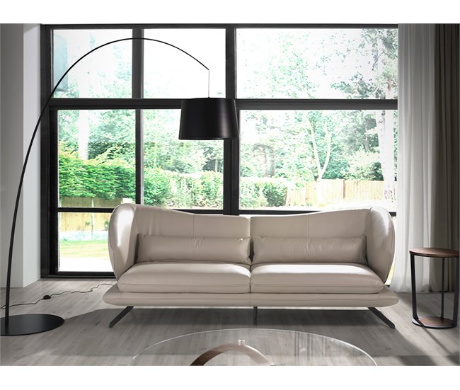 ANGEL CERDA Lámpara de pie regulable en acero negro Negro