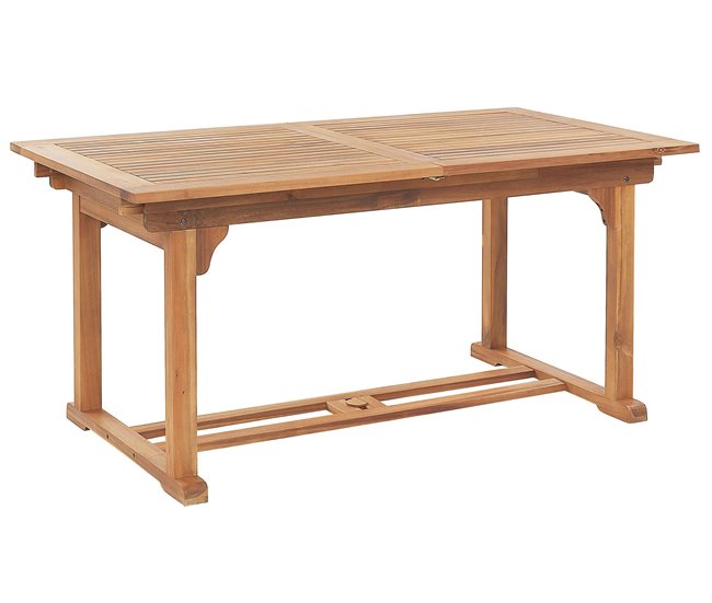 Beliani Conjunto de comedor JAVA Marron