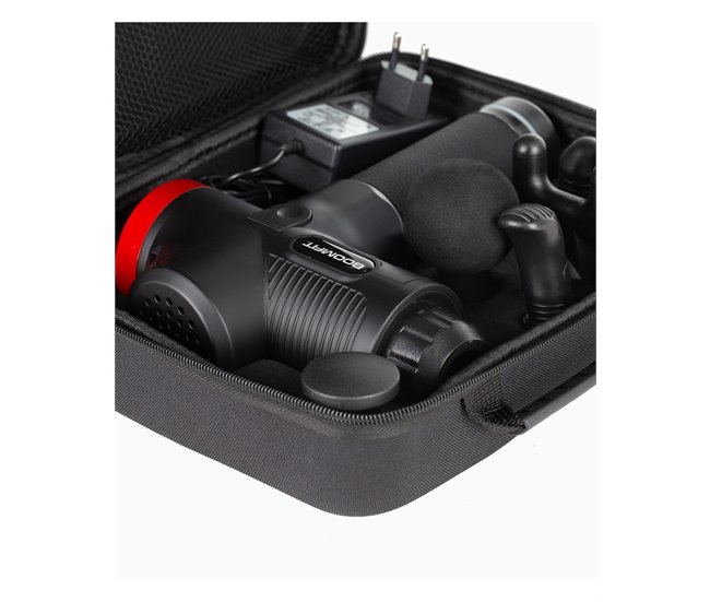 Pistola de masaje muscular - BOOMFIT Negro