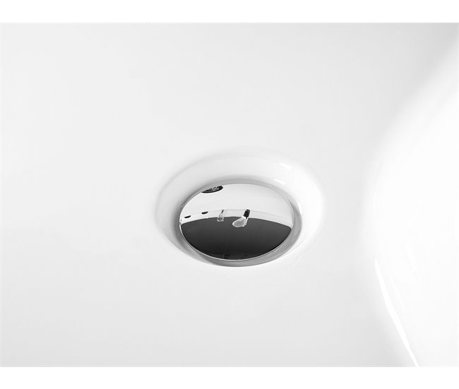 Beliani Bañera esquinera CALAMA 120x180 Blanco