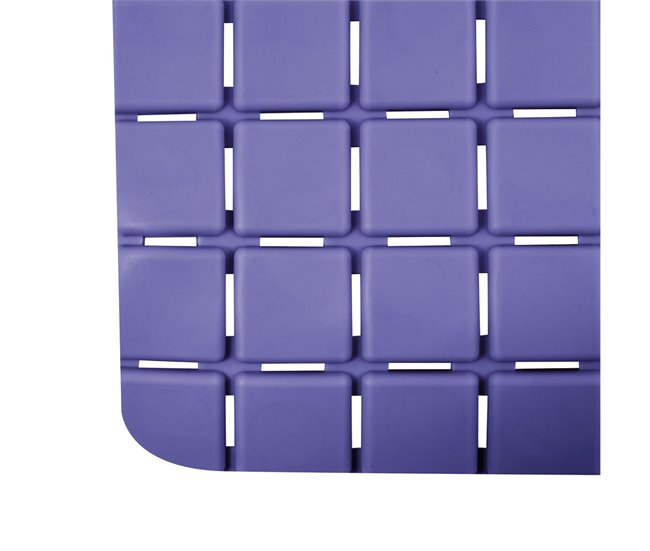 Alfombra De Baño Quadro Premium 54x54 Morado