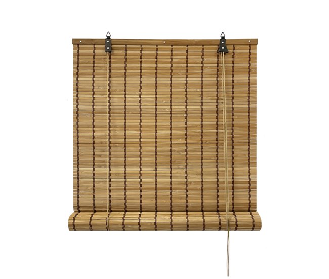 Acomoda Textil – Persiana Enrollable de Bambú Natural. 