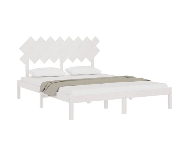 Estructura de cama 160x200 Blanco
