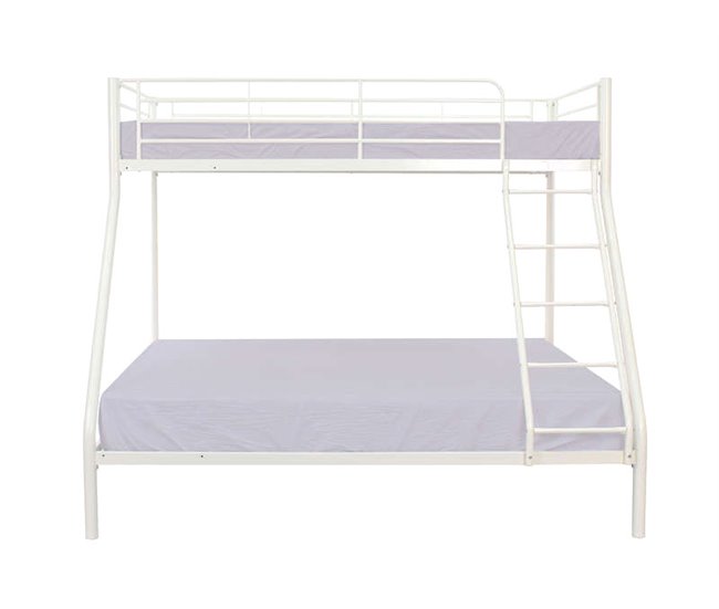 Litera O'Neil de 90x190 y 140x190 cm color blanco Blanco