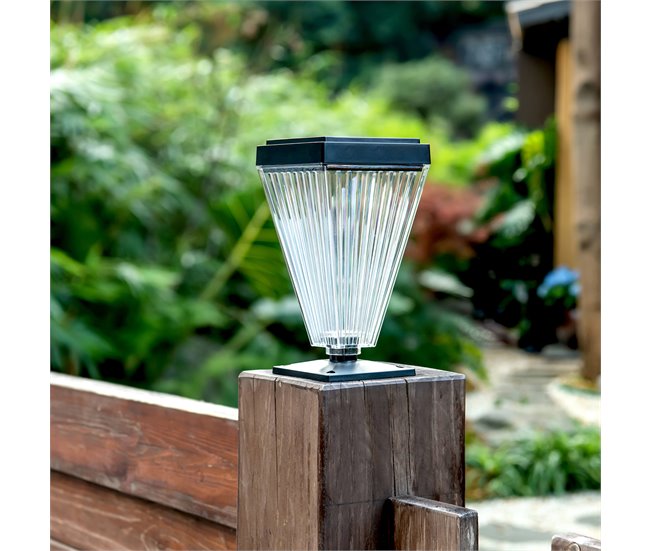 Baliza solar FLY marca ARTECONFORT Negro