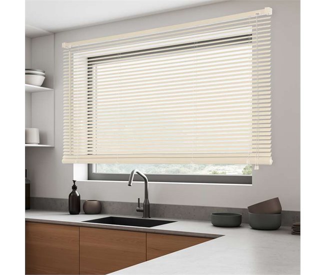 Persianas Venecianas de Aluminio con Cordón 