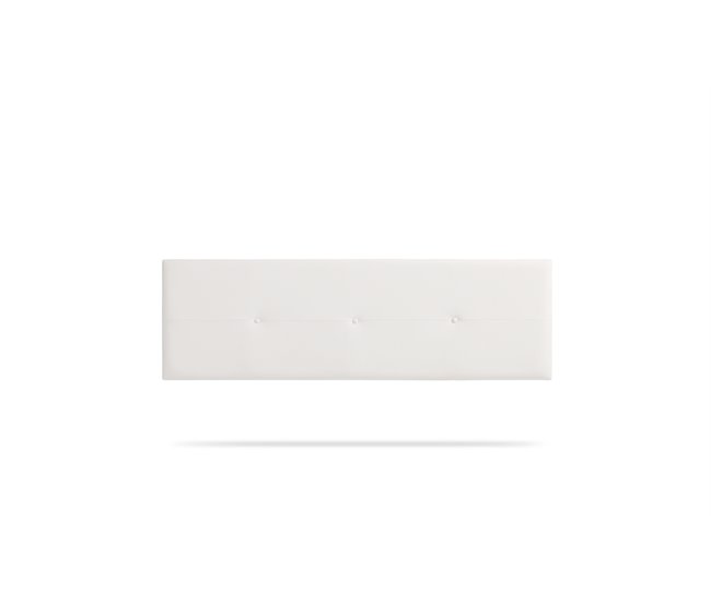 CABECERO TAPIZADO NAPOLI POLIPIEL  - Moonia 160 Blanco