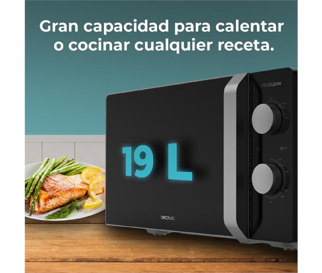 Cecotec Microondas inverter Proclean 2010 Inverter Negro