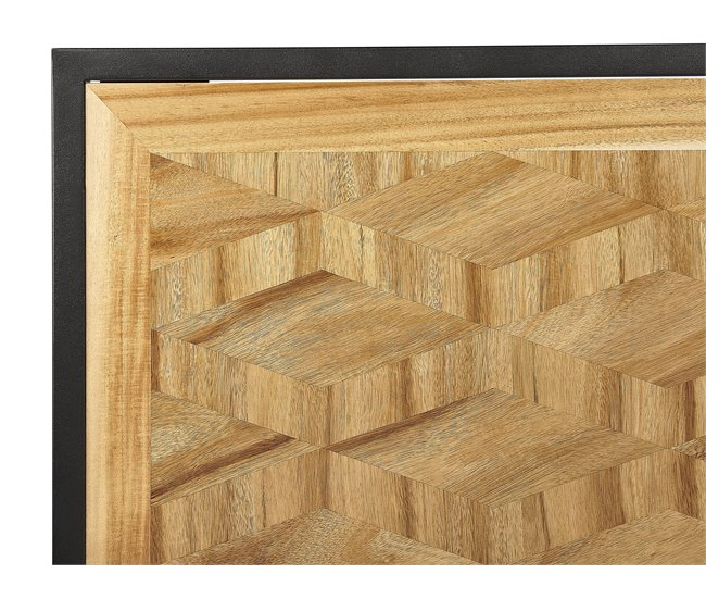 Beliani Cama con somier MDF ERVILLERS Marron