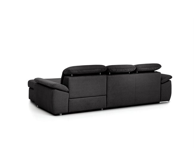 Chaise longue con cama MORIS Antracita