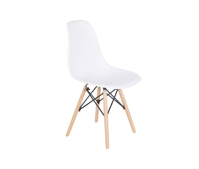 Silla de Comedor Nordica Blanco