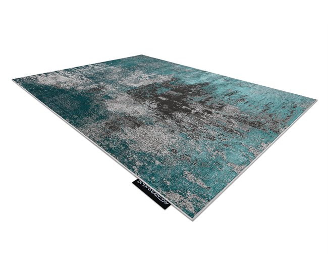 Alfombra DE LUXE moderna 570 vintage - Structural 200x290 Verde