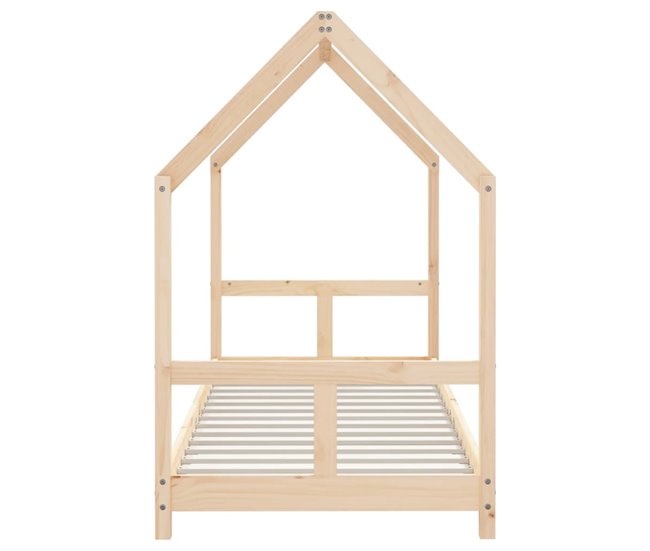 Estructura De Cama Para Niños 206x85 Marron