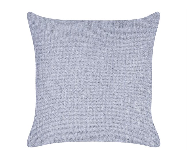 Beliani Cojín decorativo CROSSANDRA Violeta