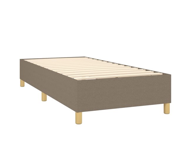 Cama box spring 100x200 Azul