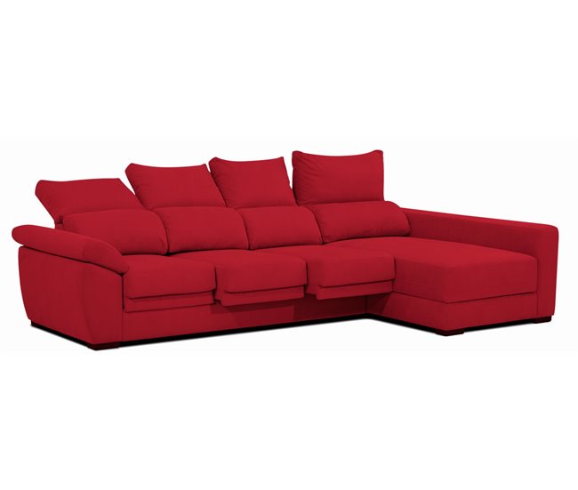 Chaise longue ARGOS Rojo